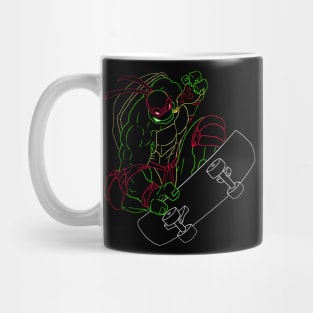 Neon 90's Ninja Turtles - Raph Mug